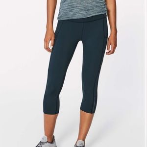 Lululemon Fast and Free crops
